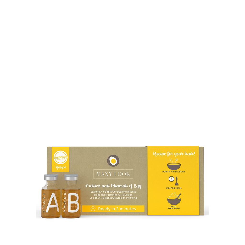 KIT LOCIÓN A+B REESTRUCTURANTE INTENSA HUEVO