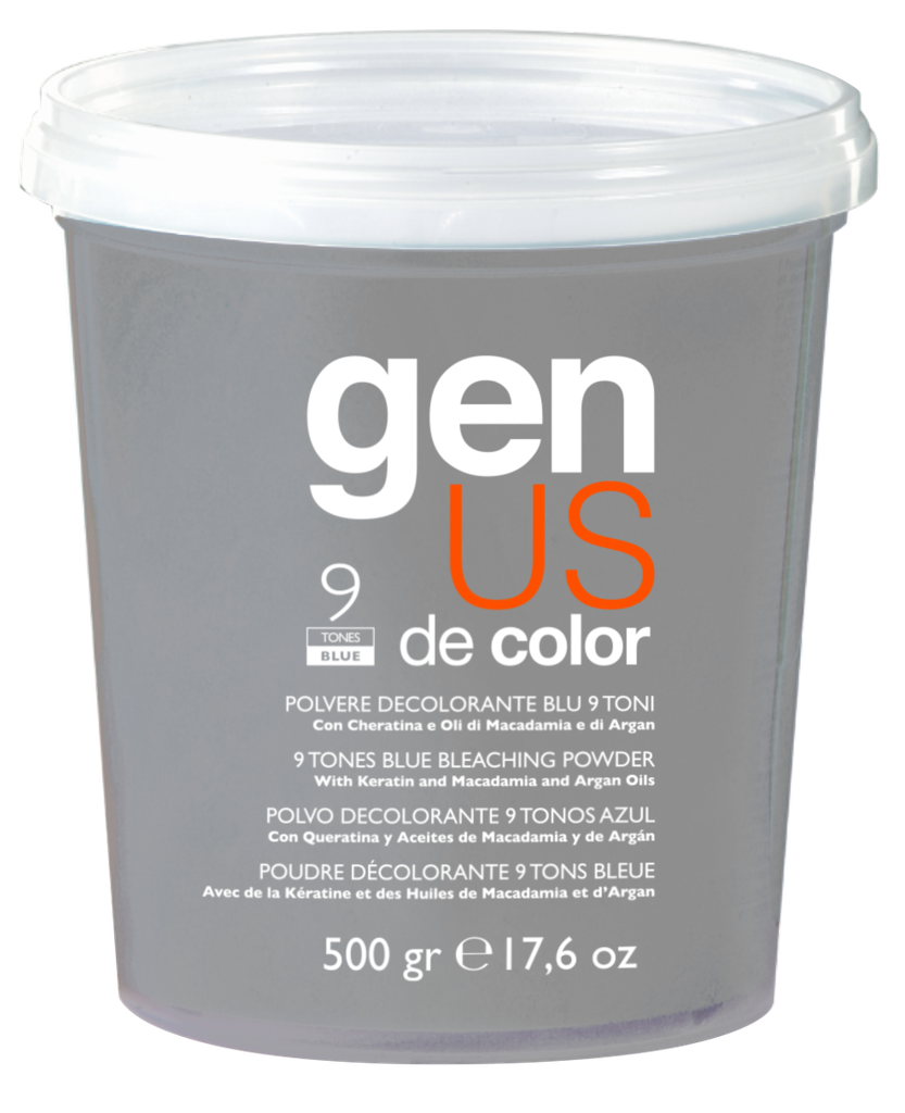 DECO BLUE 9 TONOS GENUS 500 GR.