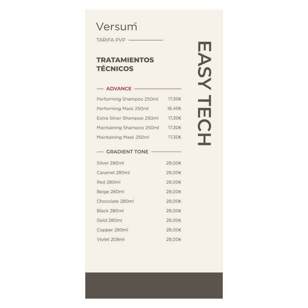 Tarifa PVP Easy Tech