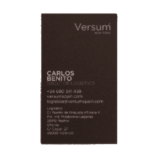 [90062] Tarjetas Visita Asesor 250uds